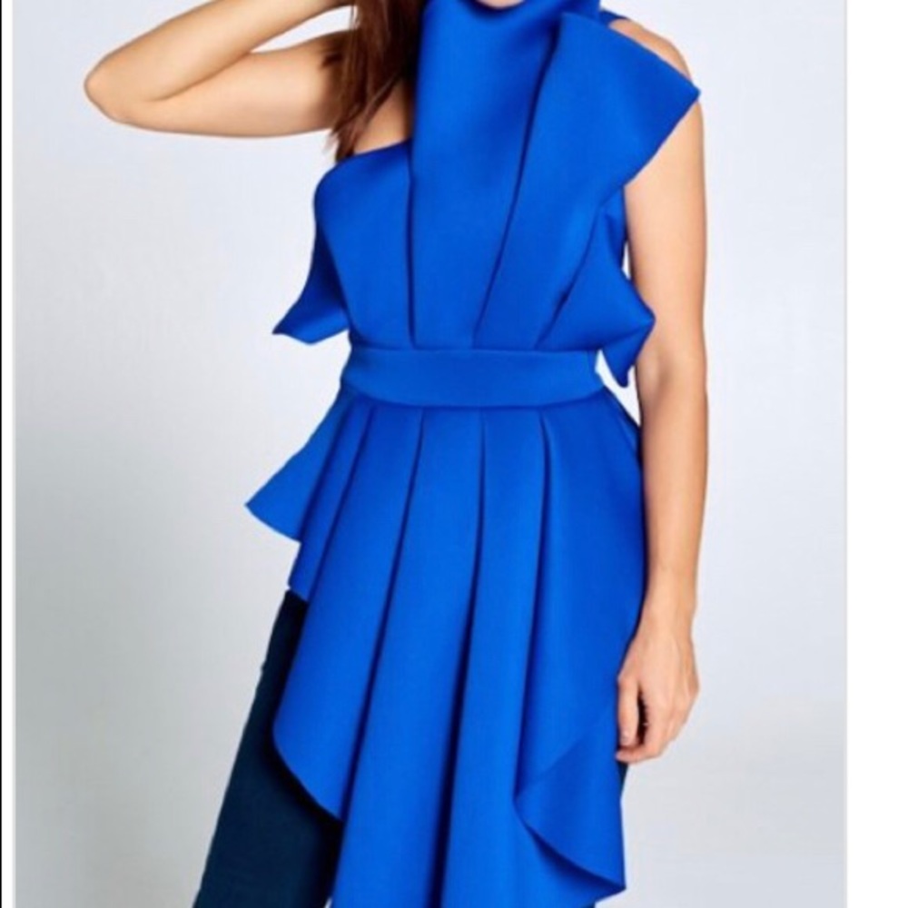 One Shoulder asymmetrical Top
